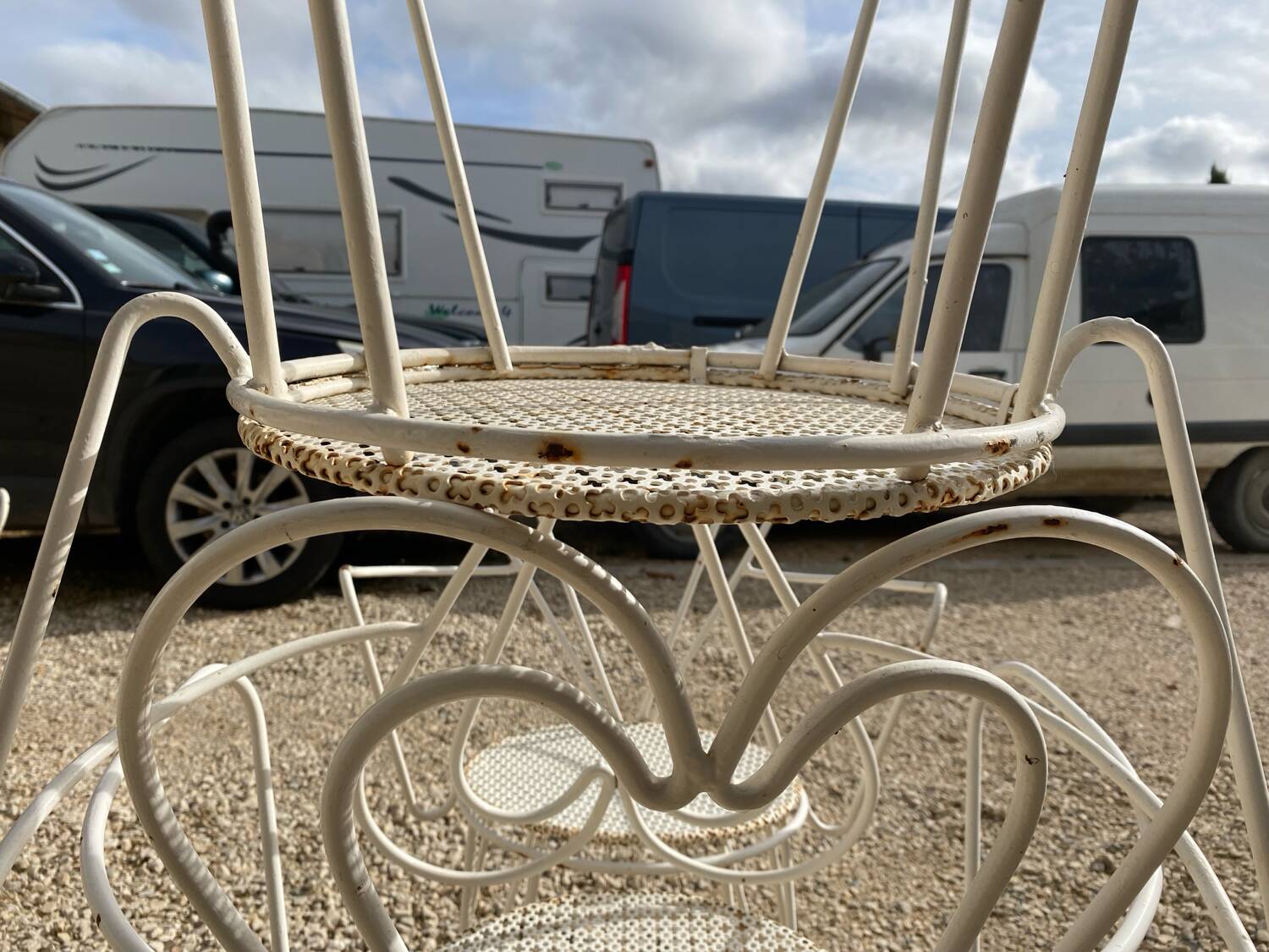 Mathieu Matégot garden furniture - 1954