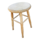 Antique 4-legged wooden stool