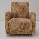 Vintage designed armchair with wheels, Czechoslovakia, 1950s.
