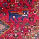 Large Persian carpet XL from Shiraz with Persepolis patterns, hand-knotted in naturally dyed wool.