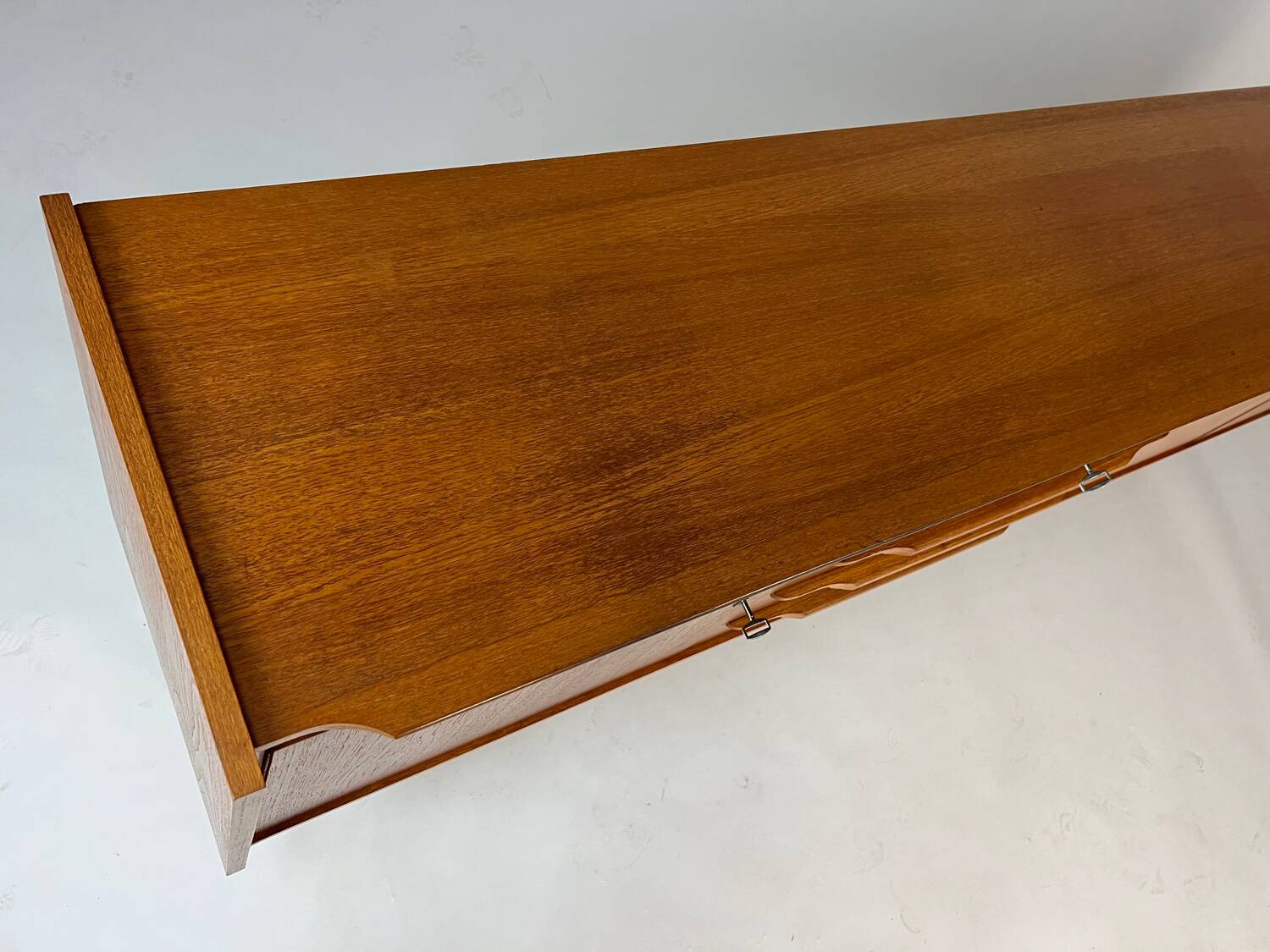 Enfilade en teck des années 60 70, style mid-century