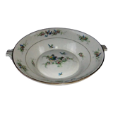 Old dish Chapus Frères Limoges France art deco bird décor Jane Aber Algiers