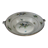 Plat ancien Chapus Frères Limoges France art déco décor oiseau Jane Aber Alger