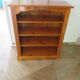 Solid wood bookshelf