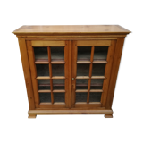 Vitrine en merisier massif