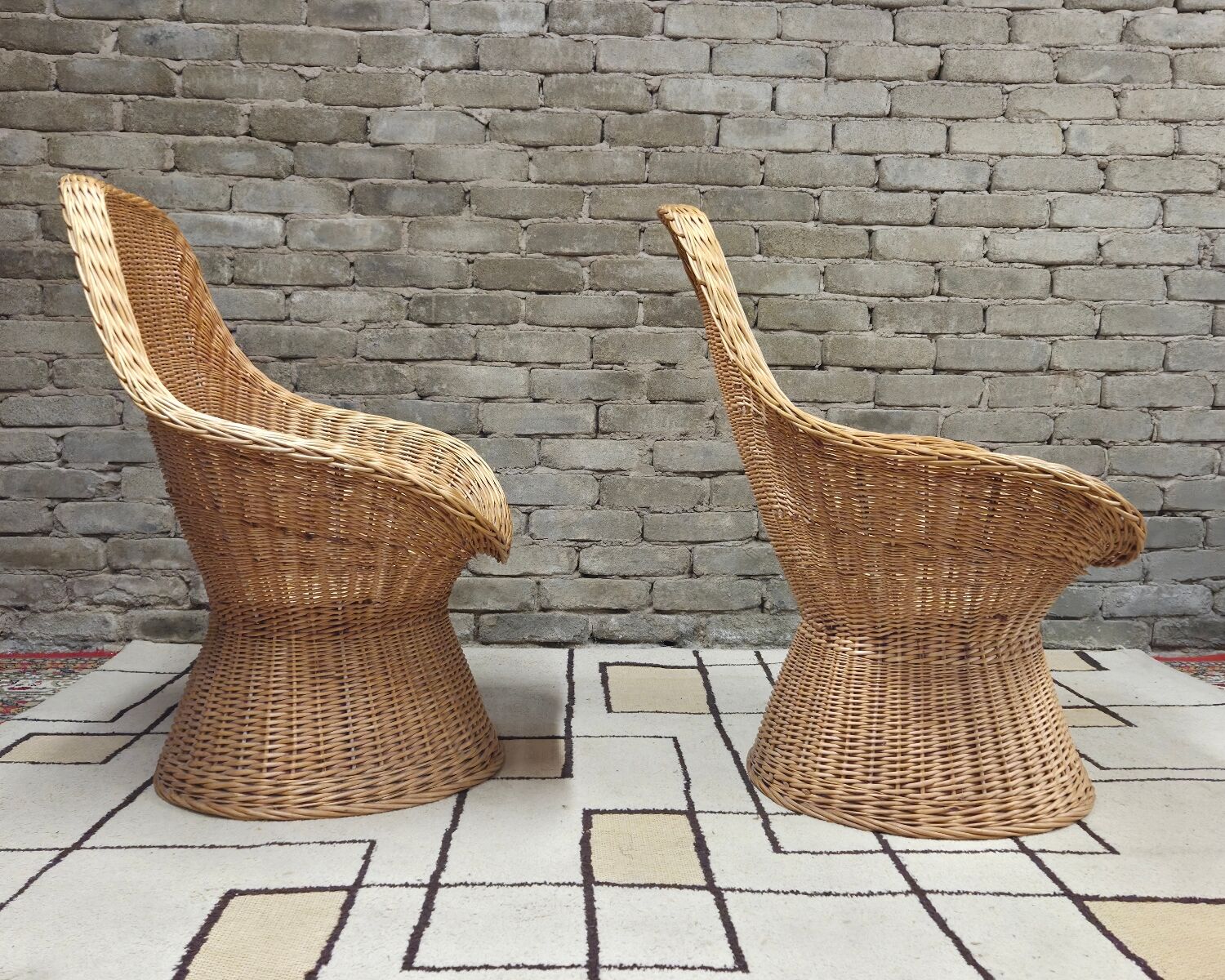 Rattan, wicker lounge set