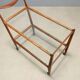 Vintage kitchen sideboard in beech and glass, design, Italy, 1950s
