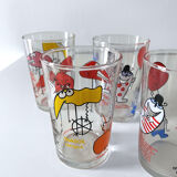 4 collector's glasses The Shadoks