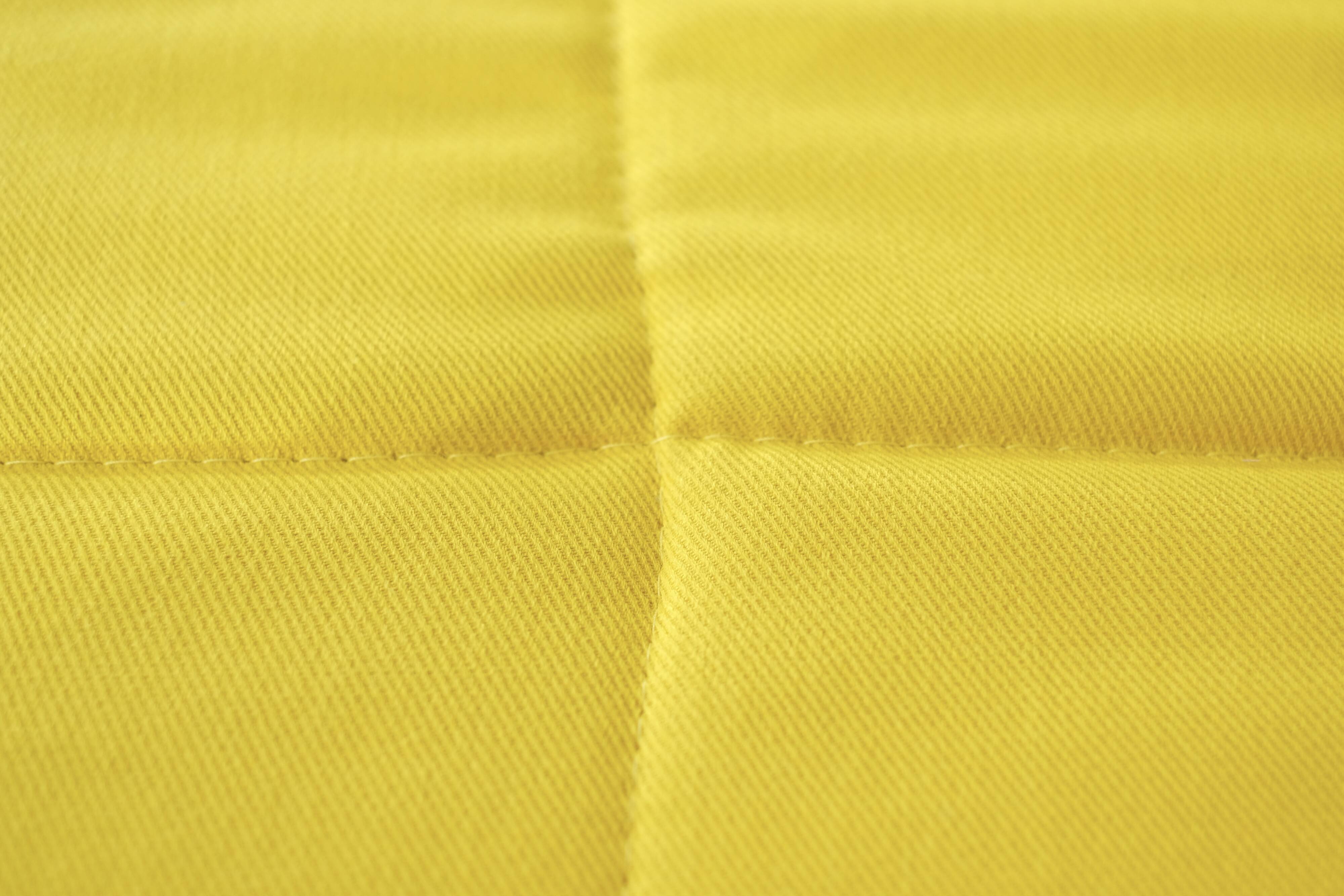 Canapé " Strips " jaune par Cini Boeri, Italie 1968.