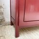 Red lacquered enfilade 1970 160cm