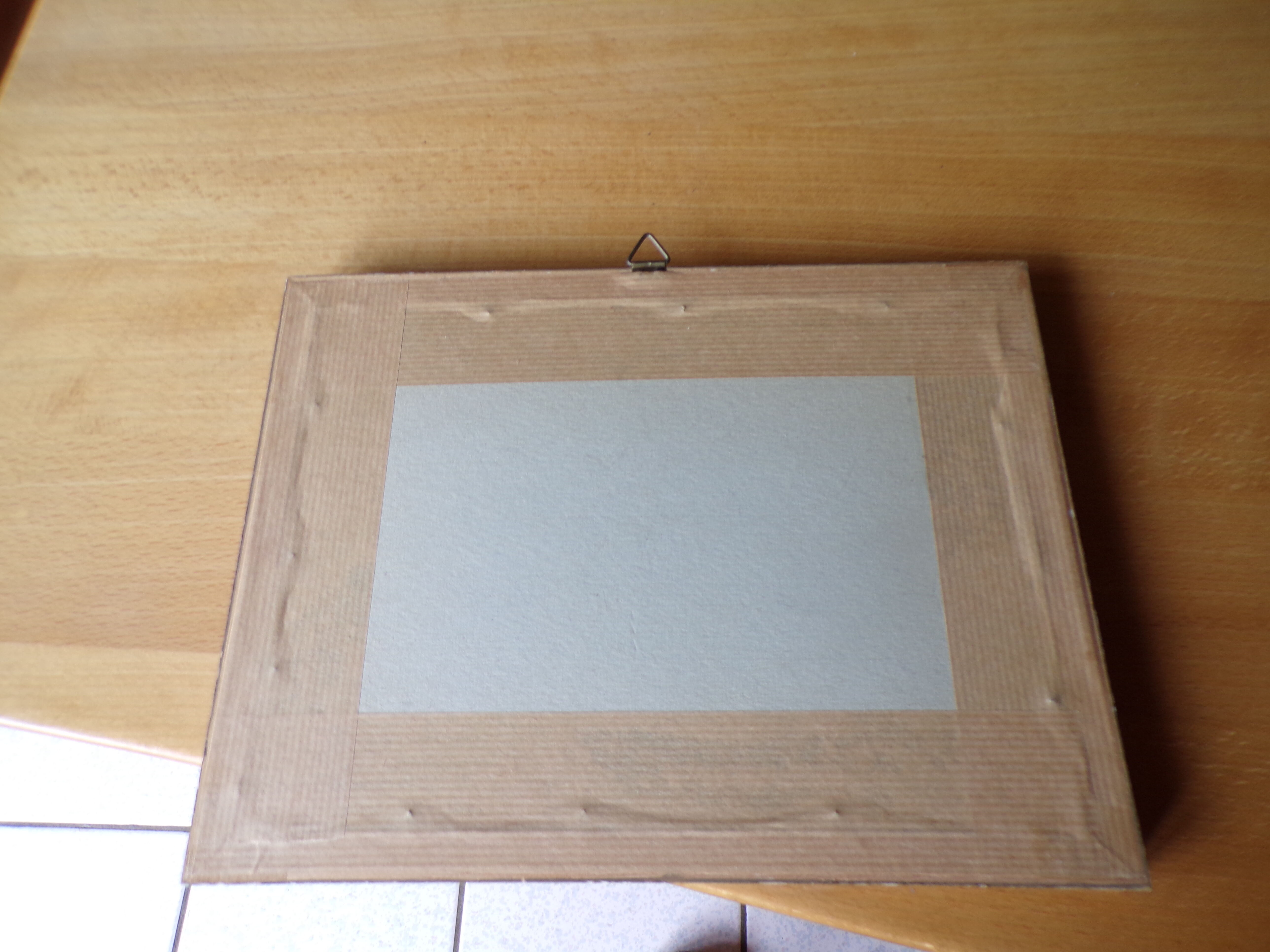 Signed marine painting