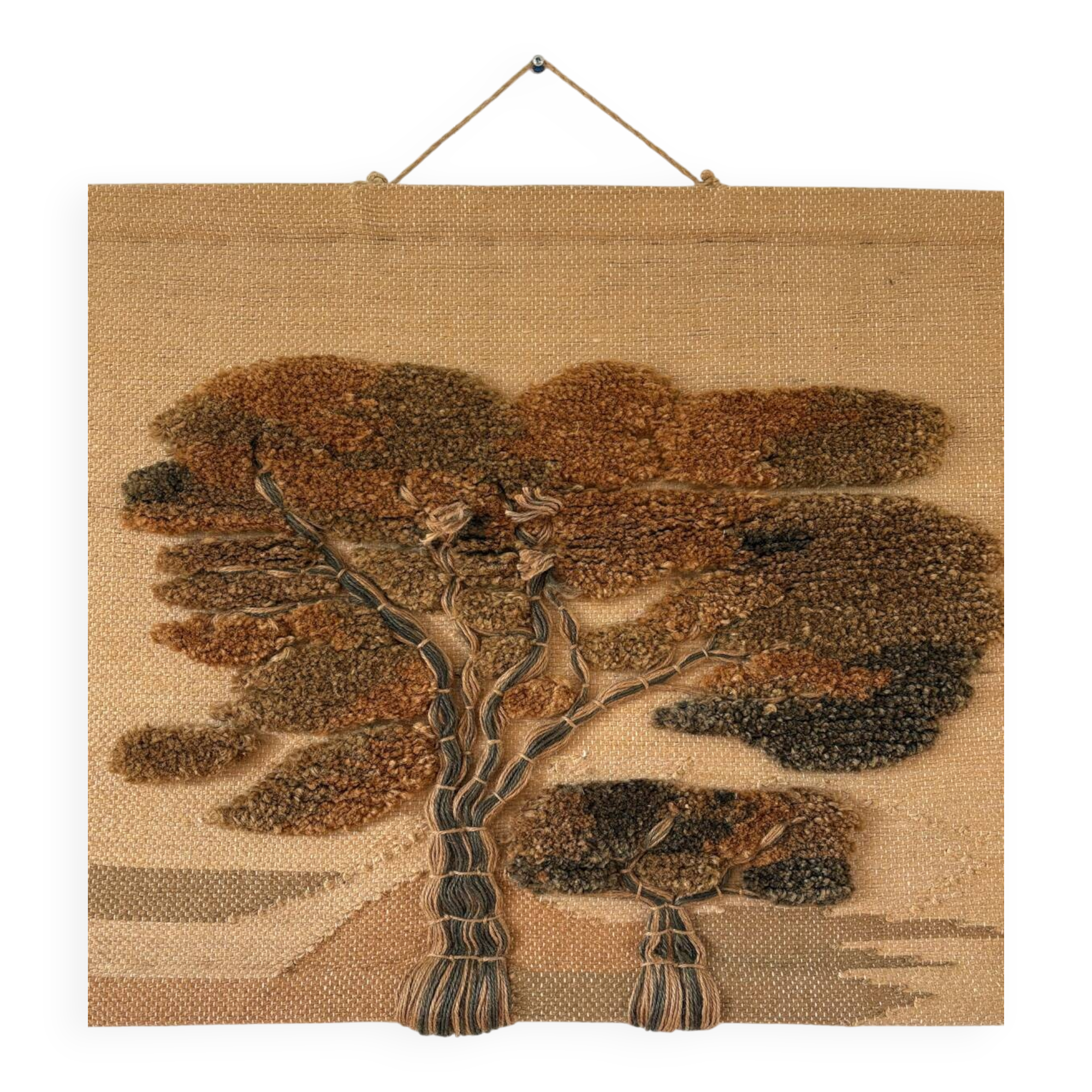 Jute tapestry