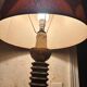 Vintage lamp with retro shade