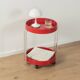 Space Age serving trolley from the 1970s, vintage