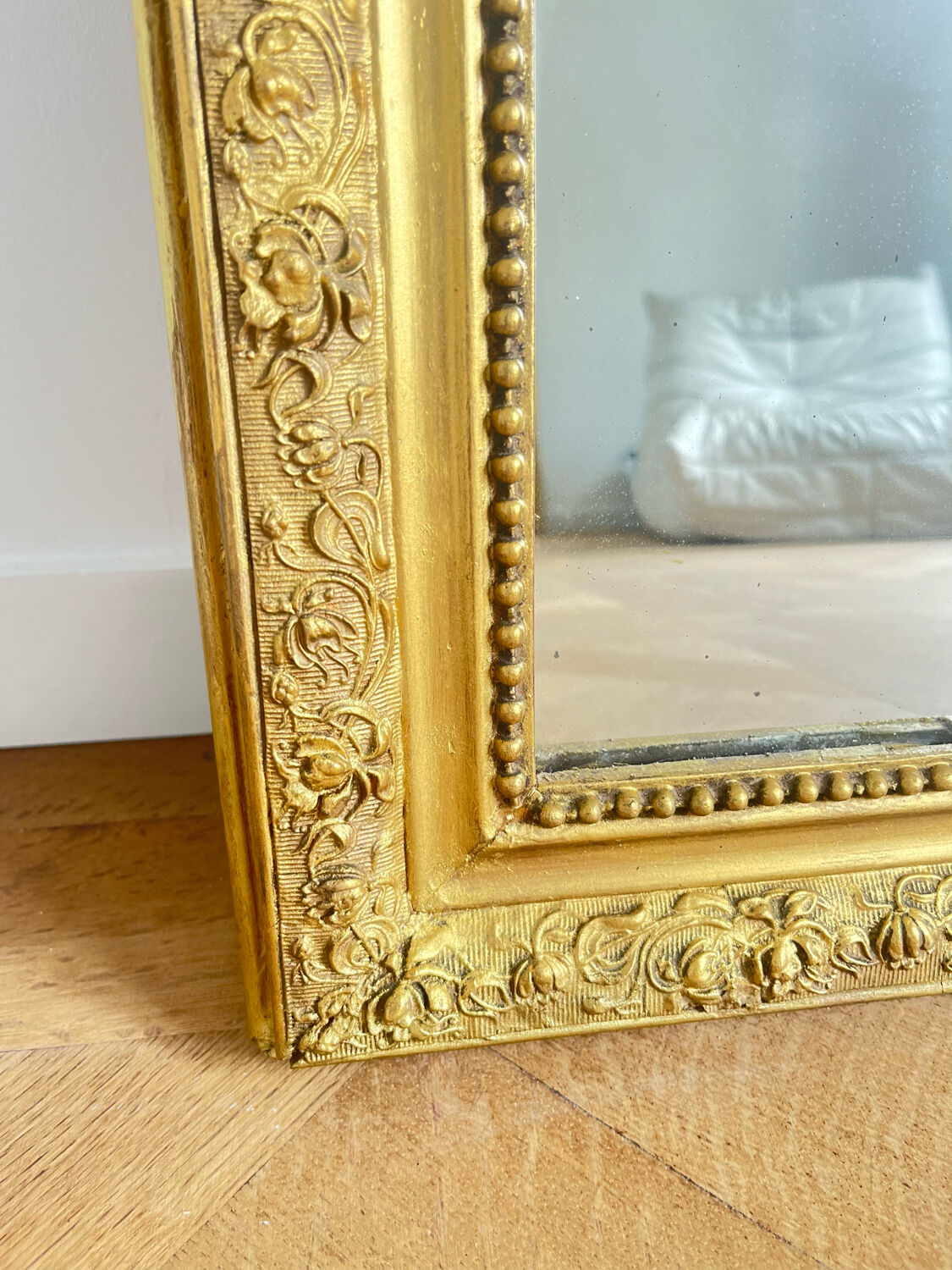 Old mirror Louis philippe 73x65 cm