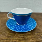 Cup + saucer Villeroy & Boch Café Club blue