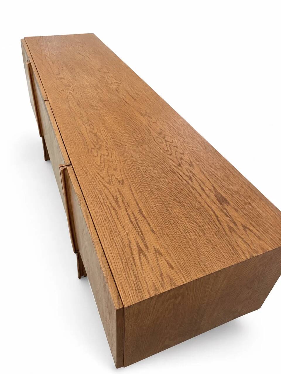 Scandinavian teak sideboard by Ib Kofod Larsen for Faarup Mobelfabrik.