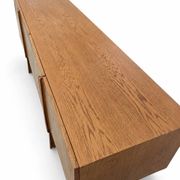 Scandinavian teak sideboard by Ib Kofod Larsen for Faarup Mobelfabrik.