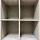 Large distressed wooden locker cabinet (renovated)