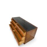 An art deco Italian chest of drawers, Italy 1950s