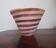 Poterie artisanale, porte-plantes, Raku