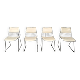 Set of 4 dining chairs by Rudi Verelst for Novalux, 1970s