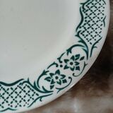 Assiette à dessert Digoin et Sarreguemines 