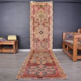 Vintage Hallway Tribal Carpet sku 1873