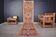 Vintage Hallway Tribal Carpet sku 1873