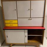 Vintage kitchen buffet with compass legs