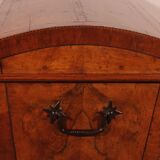 walnut and burl walnut chest - 18th century