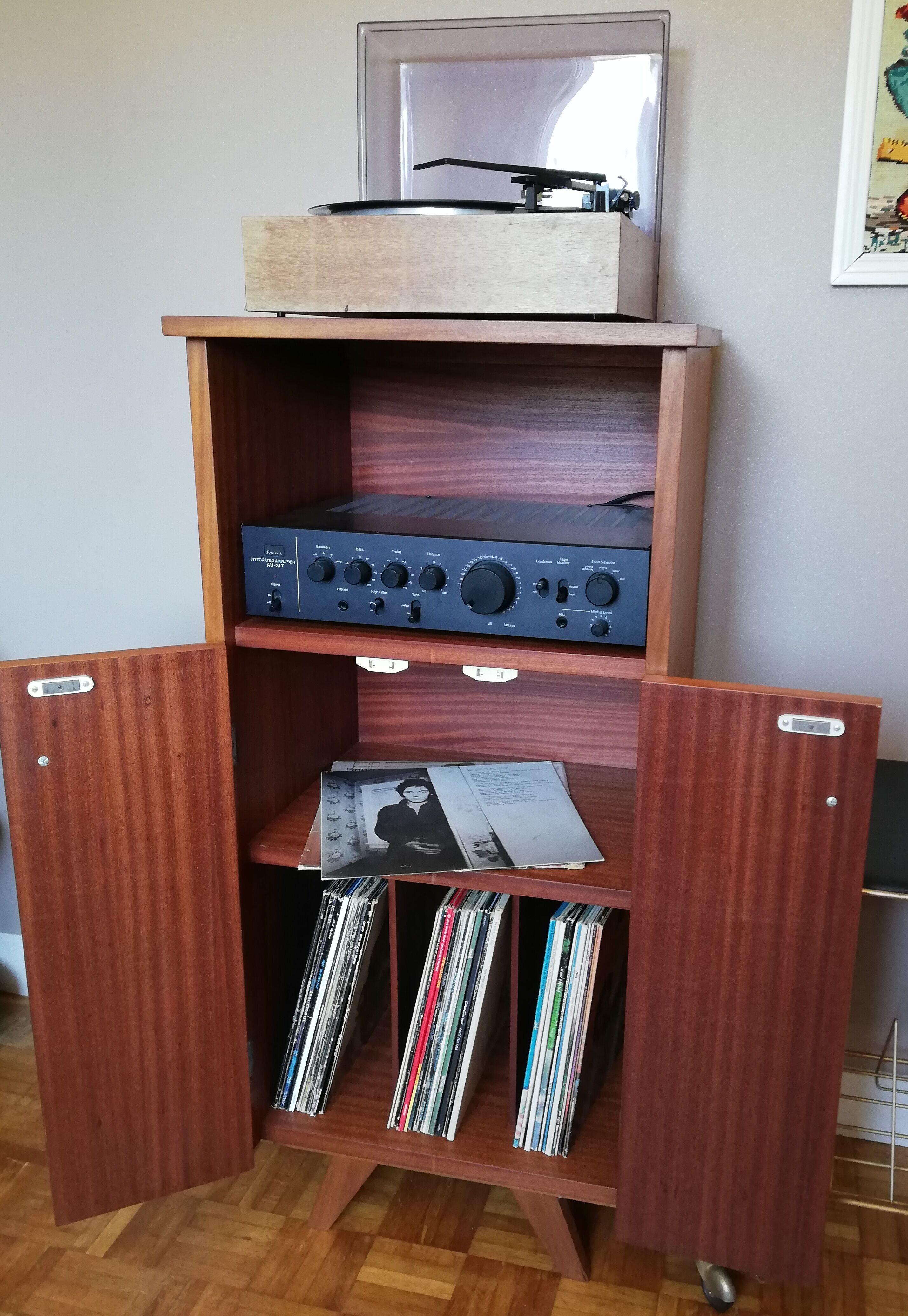 Vinyl platinum hifi furniture