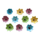 Set of 10 floral ceramic bowls, Bagnoles de l'Orne – years