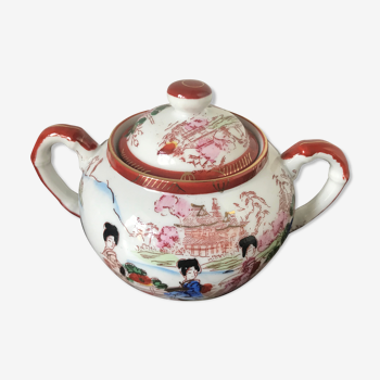 Sucrier porcelaine japonaise