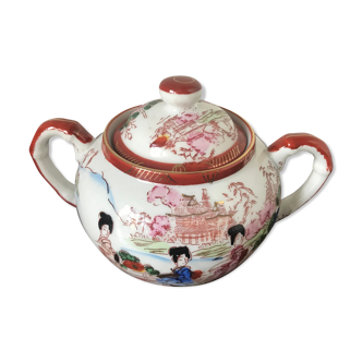 Sucrier porcelaine japonaise