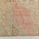 3x6 Turkish Pale Red & Brown Oriental Vintage Rug, 95x196Cm