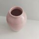 Small pastel pink vase