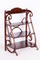 Biedermeier Shelf in Beech & Walnut attributed to Thonet, Austria, Vienna, 1910s