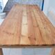 Farm table, draper, solid wood mid-20th century, restored.