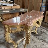 Marble console table