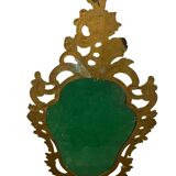 Vintage gold baroque mirror / wall mirror
