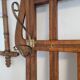 Old vintage coat rack wardrobe