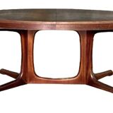 Vintage Scandinavian teak dining table