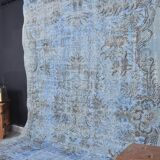 Blue Vintage Oushak Carpet sku 1922