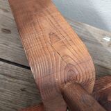 Brutalist chair tripod arts and crafts