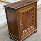 Commode d'art René Trofel en chêne massif du 19ème