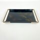 Serving tray of a set of three trays of the House of Dior, circa 1970