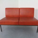 Minimalist 2-Seater and 3-Seater Bench, Germany, 1960s, Set of 2