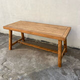 Cherry wood workshop table