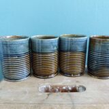 Tasses verres Greber en grès